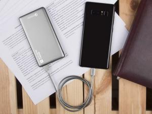 Kabel USB Natec USB-A - USB-C 1 m Srebrny (NKA-1207) 2