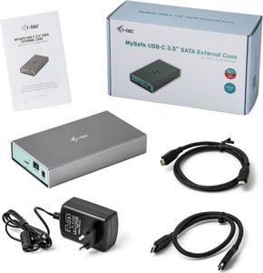 Kieszeń I-TEC USB 3.2 Gen 2 - 3.5" SATA III MySafe (C31MYSAFE35) 3