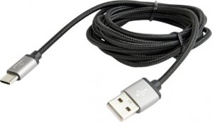 Kabel USB Gembird USB-A - USB-C 1.8 m Czarny (CCB-mUSB2B-AMCM-6) 1
