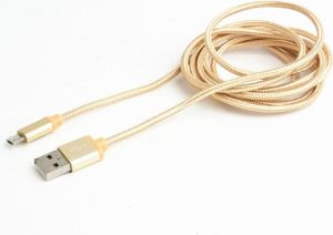 Kabel USB Gembird USB-A - microUSB 1.8 m Złoty (CCB-mUSB2B-AMBM-6-G) 1