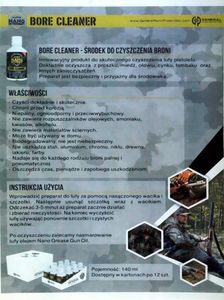 Nanoprotech Środek do czyszczenia luf broni Bore Cleaner 140ml 2