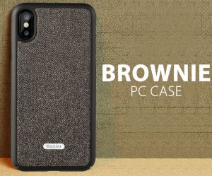 Benks Etui Brownie Apple iPhone X - Czarny 5