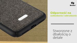 Benks Etui Brownie Apple iPhone X - Brązowy 3