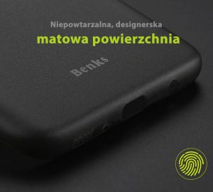 Benks Etui Magic Lollipop Samsung Galaxy S8 Plus Czarny 7