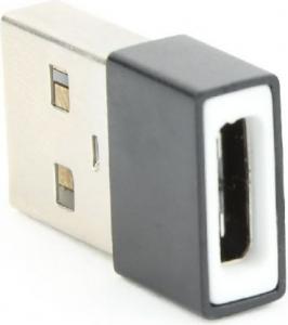 Adapter USB Gembird Adapter USB-A 2.0 męski do USB-C żeński (A-USB2-AMCF-01) 1