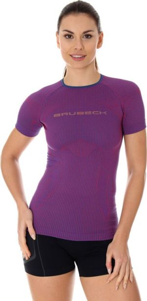 Brubeck Koszulka damska 3D Run Pro purpurowa r. L (SS12030) 1