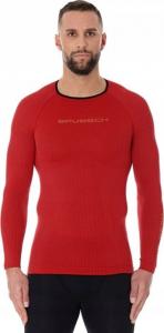 Brubeck Koszulka męska 3D Run PRO z długim rękawem czerwona r. S (LS13000) 1