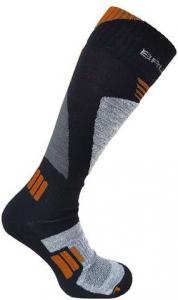 Brubeck Skarpety dziecięce Ski Force szaro-pomarańczowe r. 33-35 (BSK001/J) 3