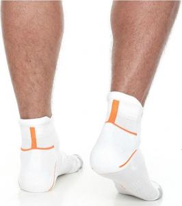 Brubeck Skarpety męskie Running Light białe r. 42-44 (BRU002/M) 2