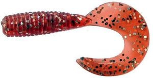 Robinson Twister Tritail Twist 3.5cm 25szt. Red Shiner 1