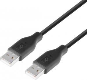 Kabel USB TB Print USB-A - USB-A 1.8 m Czarny (AKTBXKU1PAAW18B) 1