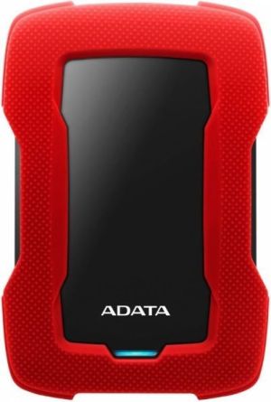 Dysk zewnętrzny HDD ADATA HD330 1TB Czarno-czerwony (AHD330-1TU31-CRD) 1