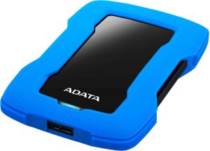 Dysk zewnętrzny HDD ADATA HD330 1TB Czarno-niebieski (AHD330-1TU31-CBL) 1