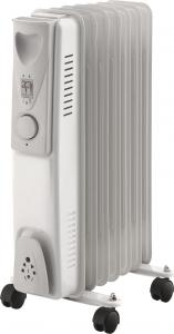 Grzejnik Sanico Grzejnik olejowy 7 żebrowy jasno-szary 1500W (OHA07S-7G5) 1