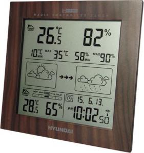 Stacja pogodowa Hyundai WS 2244 brązowy 2