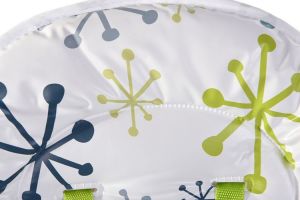 FUN BABY Krzesełko do karmienia dzieci, rozkładane - Basic- zielone 11