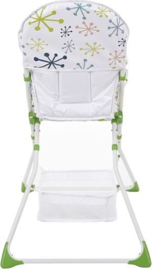 FUN BABY Krzesełko do karmienia dzieci, rozkładane - Basic- zielone 4