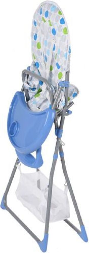 FUN BABY Krzesełko do karmienia dzieci, rozkładane - Basic- zielone 7