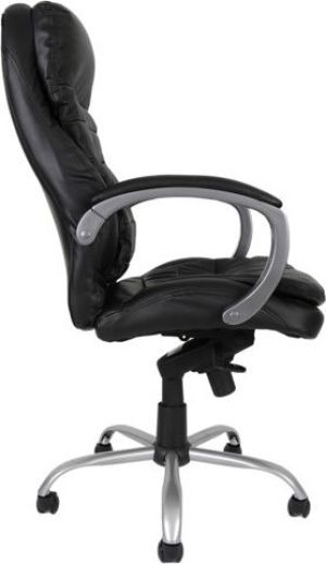 Krzesło biurowe Imaggio Fotel biurowy VIP MASSERANO czarny + gratis ! 2