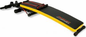 NEO SPORT Ławeczka skośna do ćwiczeń z ekspanderami NS-08G czarna 4