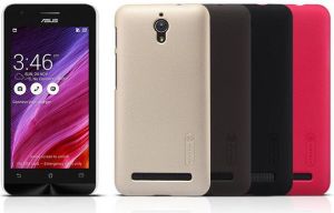 Nillkin Etui Frosted Asus Zenfone C + FOLIA Złote (ZC451CG) 2