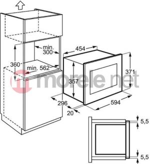 Kuchenka mikrofalowa Electrolux EMS-17006OX 2