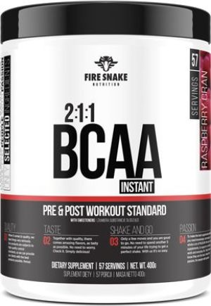 FireSnake BCAA 2:1:1 black currant 400g 1
