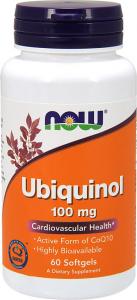 NOW Foods Ubiquinol 100mg 60 kaps. 1
