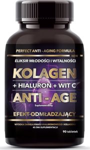 Intenson Intenson Kolagen tabletki hial wit C ANTI-AGE 45g 1