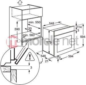 Piekarnik Electrolux EEB 4231 POX 3