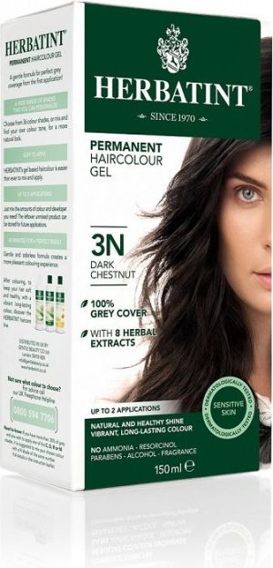 Herbatint  Naturalna Trwała Farba do Włosów Seria N Naturalna nr 3N - Ciemny Kasztan 1
