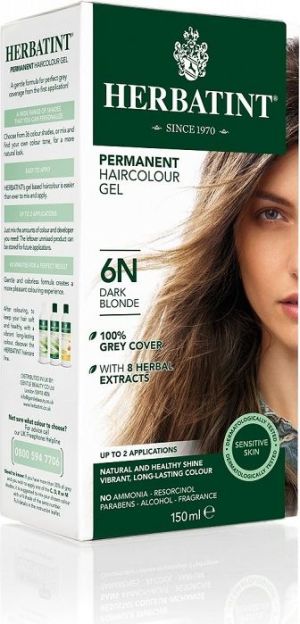 Herbatint  Naturalna Trwała Farba do Włosów Seria N Naturalna nr 6N - Ciemny Blond 1