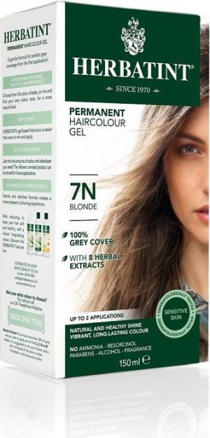 Herbatint  Naturalna Trwała Farba do Włosów Seria N Naturalna nr 7N - Blond 1