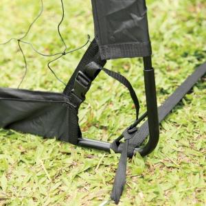 Spartan Bramka Quick Set Up Goal czarna 200x100 cm (S1140) 5