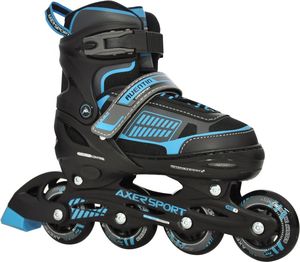 Rolki Axer Sport Rolki Adjustable Inline Skates Aventin czarno-niebieskie r. 31-34 (A26502) 2