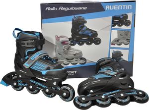 Rolki Axer Sport Rolki Adjustable Inline Skates Aventin czarno-niebieskie r. 31-34 (A26502) 9