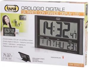 Trevi Zegar Ścienny OM 3340 Duży wyświetlacz 42x27 2