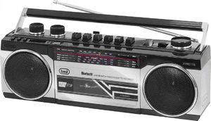 Radioodtwarzacz Trevi Boombox Trevi RR501 kaseta/BL/USB/SD silver 1