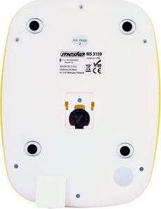 Waga kuchenna Mesko Waga kuchenna MESKO MS3159Y żółta 3