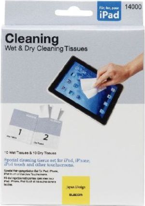 Apple Chusteczki sucha i mokra dla iPad, iPhone, iPod (14000) 1