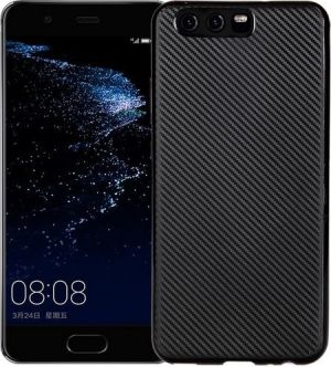 Etui Carbon Fiber Huawei P10 czarny /black 1