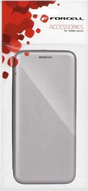 Etui Book Magnetic iPhone X stalowy /steel 1