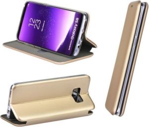 Etui Book Magnetic iPhone X złoty/gold 4