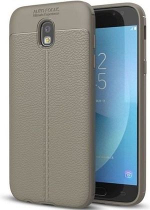 Etui Grain Leather Samsung J5 J530 2017 szary/grey 2