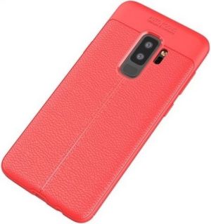 Etui Grain Leather Samsung S9 Plus G965 czerwony/red 1