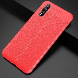 Etui Grain Leather Huawei P20 Pro czerwony/red 2
