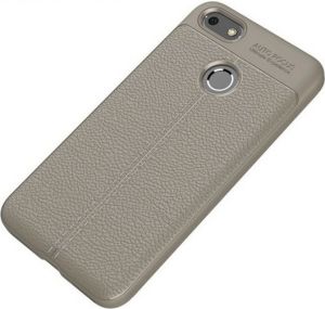 Etui Grain Leather Huawei P8 Lite 2017 szary/grey 1