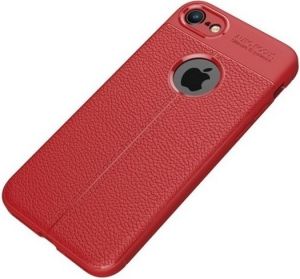 Etui Grain Leather iPhone 7 czerwony /red 1