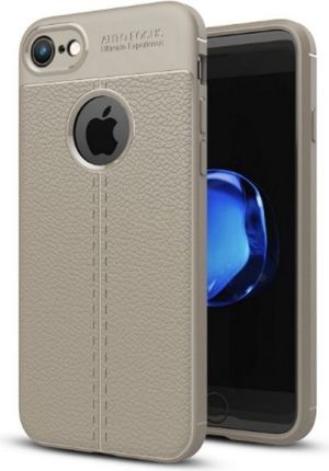 Etui Grain Leather iPhone 8 szary/grey 2