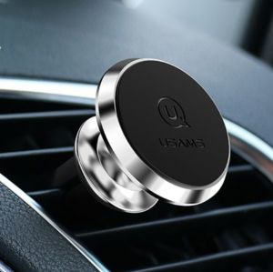 Usams USAMS Uchwyt do kratki went. Tuyere srebrny/silver ZJ22ZJ02 (US-ZJ022) 3